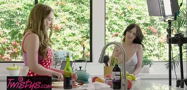 When Girls Play - (Jade Baker, Lena Paul) - Cooking Show Conundrum - Twistys
